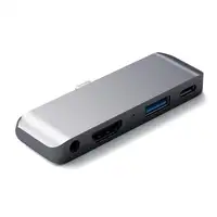 Satechi ST-TCMPHM base para portátil y replicador de puertos USB 3.2 Gen 1 (3.1 Ge