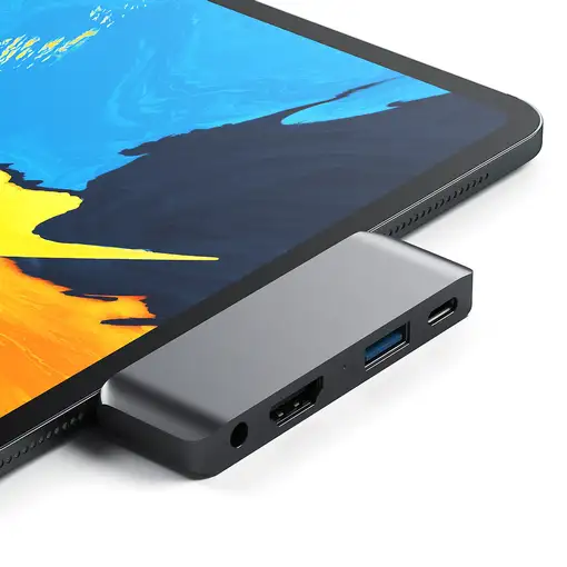 Satechi ST-TCMPHM base para portátil y replicador de puertos USB 3.2 Gen 1 (3.1 Ge