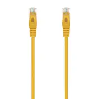 AISENS Cable de Red Latiguillo RJ45 LSZH Cat.6A 500 Mhz UTP AWG24, Amarillo, 2.0M
