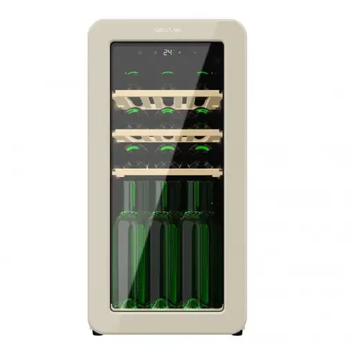 Cecotec Bolero GrandSommelier Origin 18 Hit Beige Nevera de vino Independiente Cecotec Bolero GrandSommelier Origin 18 Hit Beige Nevera de vino Independiente