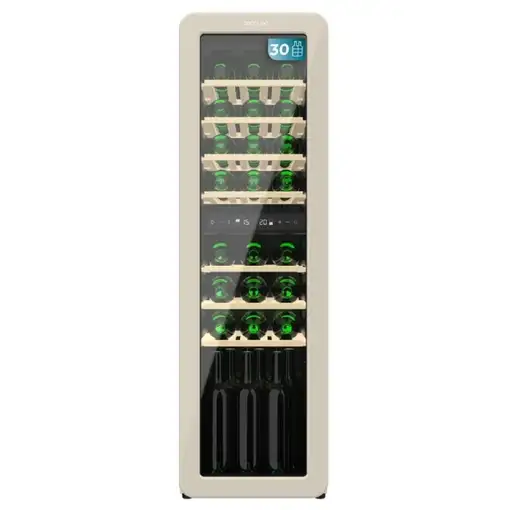 Cecotec Vinoteca Bolero GrandSommelier Origin Duo 30 Hit Beige Cecotec Vinoteca Bolero GrandSommelier Origin Duo 30 Hit Beige