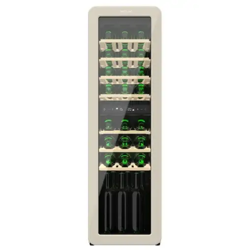 Cecotec Vinoteca Bolero GrandSommelier Origin Duo 30 Hit Beige