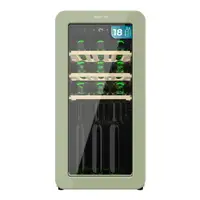 Cecotec Bolero GrandSommelier Origin 18 Hit Green Nevera vino Independiente Verde