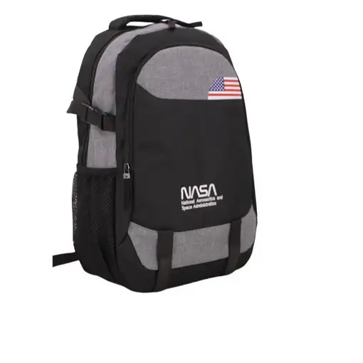 NASA BAG02 maletines para portátil 39,6 cm (15.6") Mochila Negro, Gris