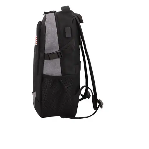 NASA BAG02 maletines para portátil 39,6 cm (15.6") Mochila Negro, Gris