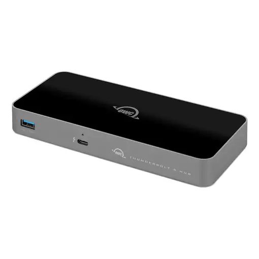 OWC Thunderbolt 5 Hub 120000 Mbit/s Negro, Gris