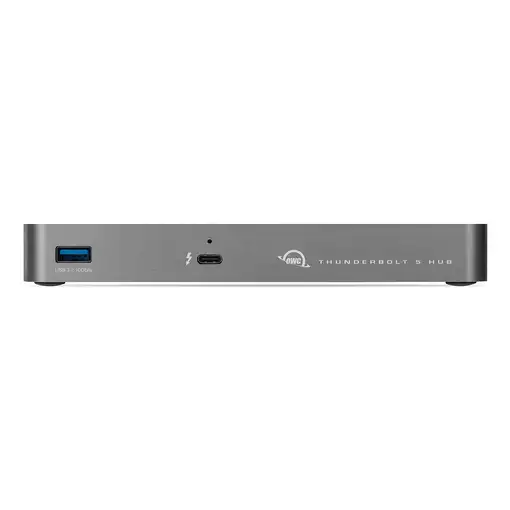OWC Thunderbolt 5 Hub 120000 Mbit/s Negro, Gris