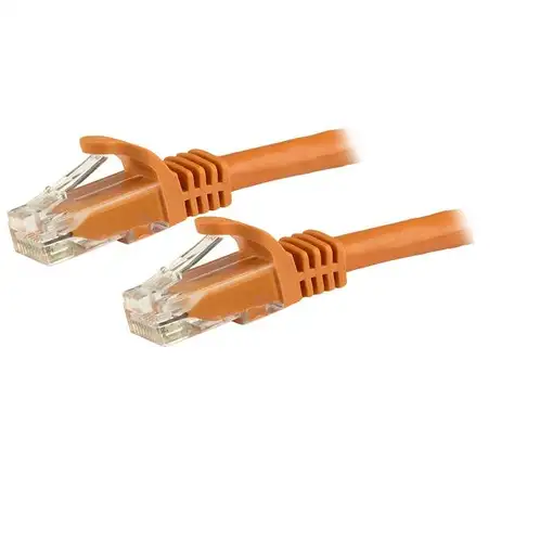 StarTech.com Cable de Red Ethernet Cat6 Sin Enganche de 5m Naranja - Cable Patch S StarTech.com Cable de Red Ethernet Cat6 Sin Enganche de 5m Naranja - Cable Patch S