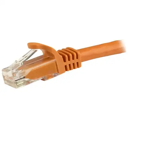 StarTech.com Cable de Red Ethernet Cat6 Sin Enganche de 5m Naranja - Cable Patch S