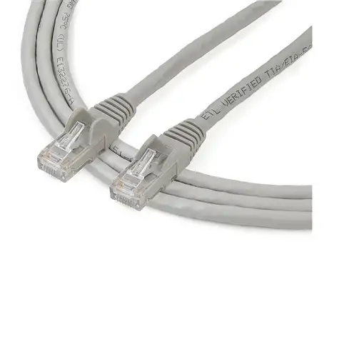 StarTech.com Cable de 2m Gris de Red Gigabit Cat6 Ethernet RJ45 sin Enganche - Sna