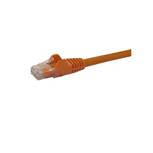 StarTech.com Cable de 2m Naranja de Red Gigabit Cat6 Ethernet RJ45 sin Enganche -