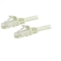 StarTech.com Cable de Red Ethernet Cat6 Snagless de 3m Blanco - Cable Patch RJ45 U StarTech.com Cable de Red Ethernet Cat6 Snagless de 3m Blanco - Cable Patch RJ45 U