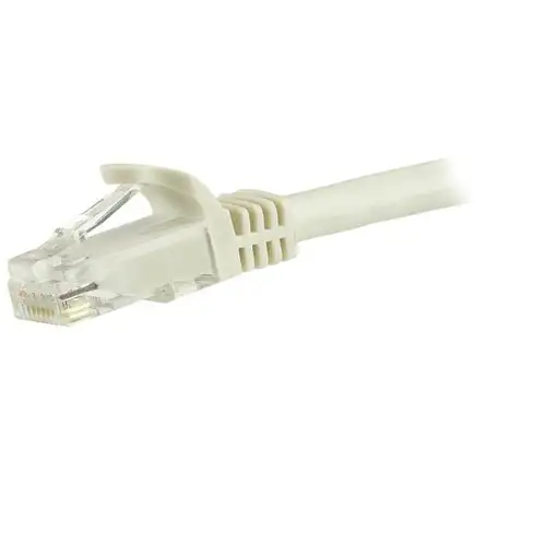 StarTech.com Cable de Red Ethernet Cat6 Snagless de 3m Blanco - Cable Patch RJ45 U