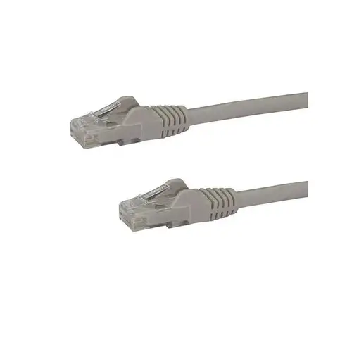 StarTech.com Cable de 5m Gris de Red Gigabit Cat6 Ethernet RJ45 sin Enganche - Sna StarTech.com Cable de 5m Gris de Red Gigabit Cat6 Ethernet RJ45 sin Enganche - Sna