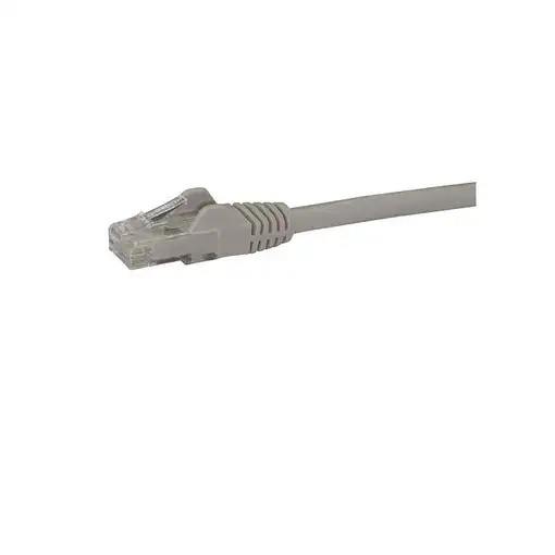 StarTech.com Cable de 5m Gris de Red Gigabit Cat6 Ethernet RJ45 sin Enganche - Sna