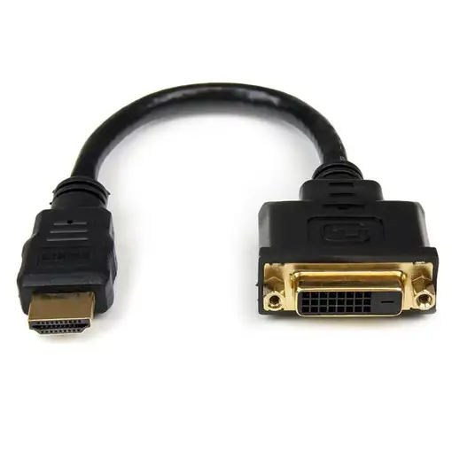 StarTech.com Adaptador de 20cm HDMI a DVI - DVI-D Hembra - HDMI Macho - Cable Conv StarTech.com Adaptador de 20cm HDMI a DVI - DVI-D Hembra - HDMI Macho - Cable Conv