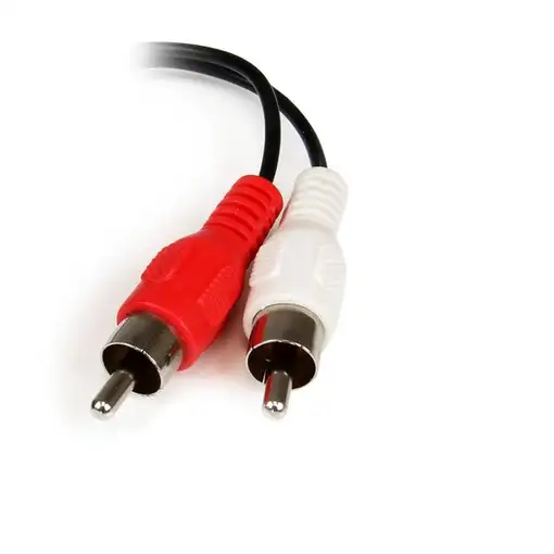 StarTech.com Cable Adaptador de 15cm de Audio Estéreo Mini Jack de 3,5mm Hembra a