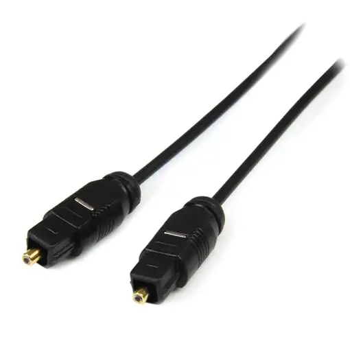 StarTech.com Cable 4,5m TosLink Audio Digital Óptico SPDIF Delgado - Negro StarTech.com Cable 4,5m TosLink Audio Digital Óptico SPDIF Delgado - Negro