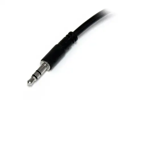 StarTech.com Adaptador Divisor de Auriculares Mini-Jack 3,5mm 3 pines Macho a 2x M