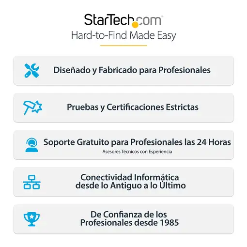 StarTech.com Cable Adaptador 1m USB A Macho a Conector Coaxial Barrel Alimentación