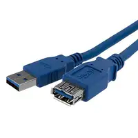 StarTech.com Cable 1m Extensión Alargador USB 3.0 SuperSpeed - Macho a Hembra USB StarTech.com Cable 1m Extensión Alargador USB 3.0 SuperSpeed - Macho a Hembra USB