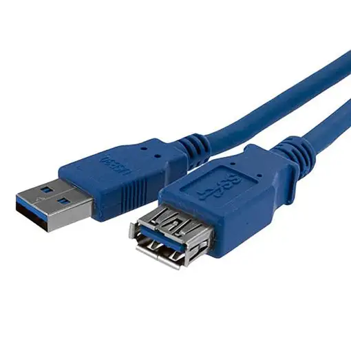 StarTech.com Cable 1m Extensión Alargador USB 3.0 SuperSpeed - Macho a Hembra USB