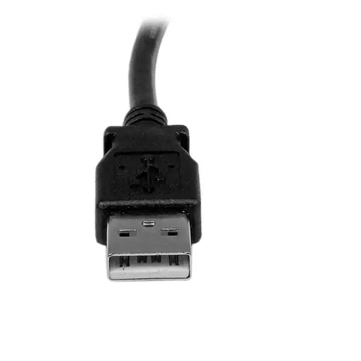 StarTech.com Cable Adaptador USB 3m para Impresora Acodado - 1x USB A Macho - 1x U