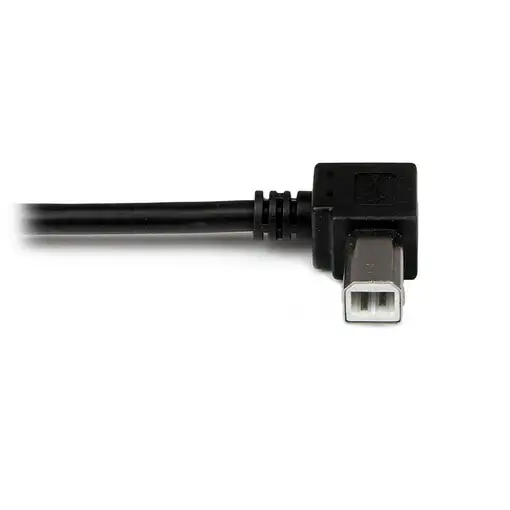 StarTech.com Cable Adaptador USB 3m para Impresora Acodado - 1x USB A Macho - 1x U