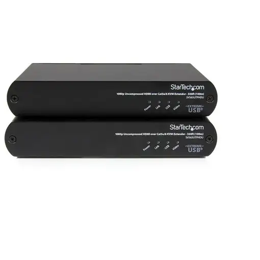 StarTech.com Extensor de Consola KVM HDMI USB por Cable Cat5e / Cat6 con Vídeo
