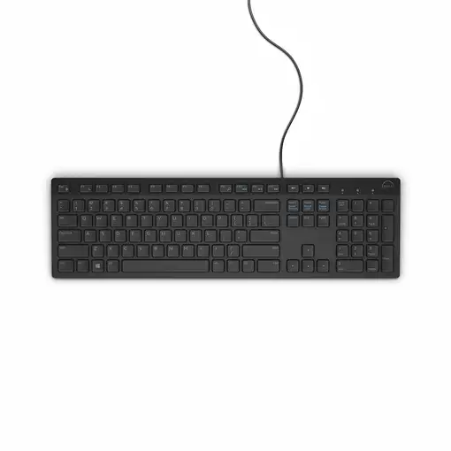 DELL Teclado con cable - KB216 - ruso (QWERTY) - negro - (RTL BOX)
