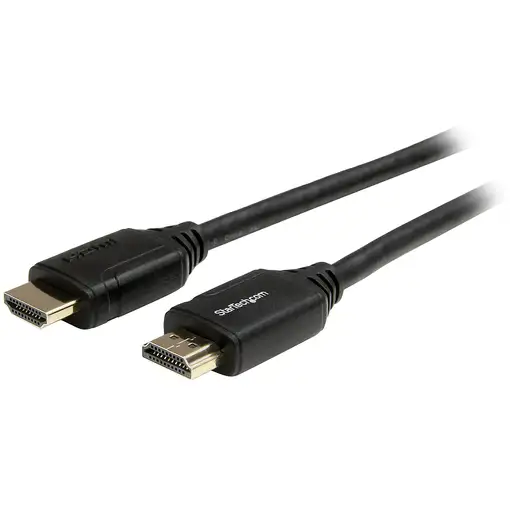 StarTech.com Cable de 2m HDMI 2.0 Certificado Premium con Ethernet - HDMI de Alta