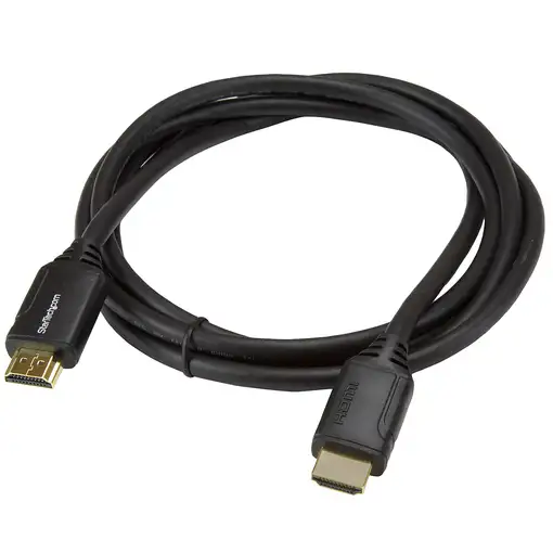 StarTech.com Cable de 2m HDMI 2.0 Certificado Premium con Ethernet - HDMI de Alta
