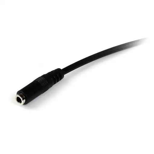 StarTech.com Cable de 2m de Extensión Alargador de Auriculares Headset Mini-Jack 3