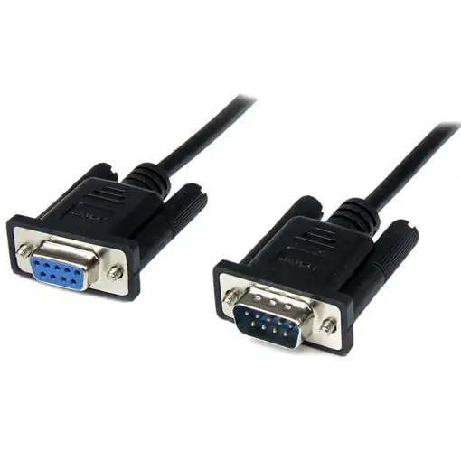 StarTech.com Cable 1m Módem Nulo Null Serie Serial DB9 Hembra a Macho - Negro StarTech.com Cable 1m Módem Nulo Null Serie Serial DB9 Hembra a Macho - Negro
