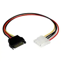 StarTech.com Cable de 30cm Adaptador de Alimentación SATA a LP4 - Hembra a Macho StarTech.com Cable de 30cm Adaptador de Alimentación SATA a LP4 - Hembra a Macho