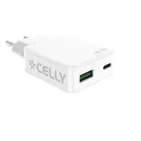 Celly SLIMTC1C1A45WWH cargador de dispositivo móvil Portátil, Smartphone, Tableta