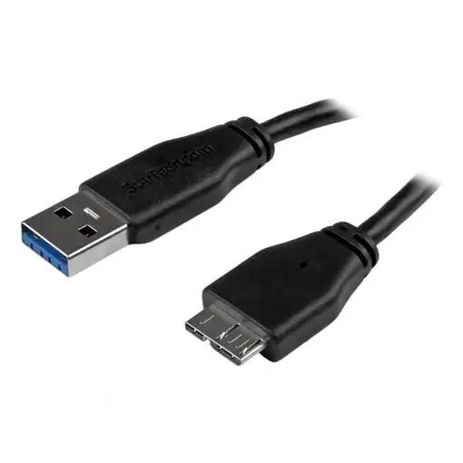 StarTech.com Cable micro USB 3.0 delgado de 15cm StarTech.com Cable micro USB 3.0 delgado de 15cm