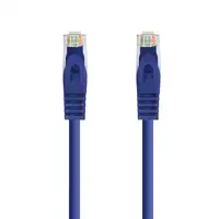 Nanocable Cable de red latiguillo RJ45 LSZH Cat.6A UTP AWG24, Azul, 2.0m