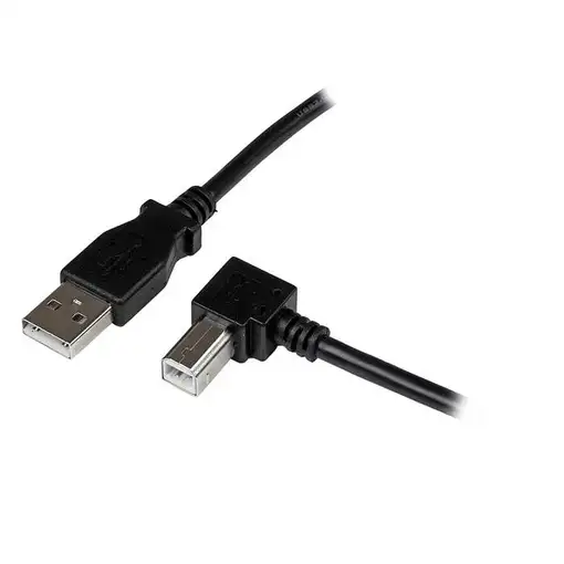 StarTech.com Cable Adaptador USB 2m para Impresora Acodado - 1x USB A Macho - 1x U