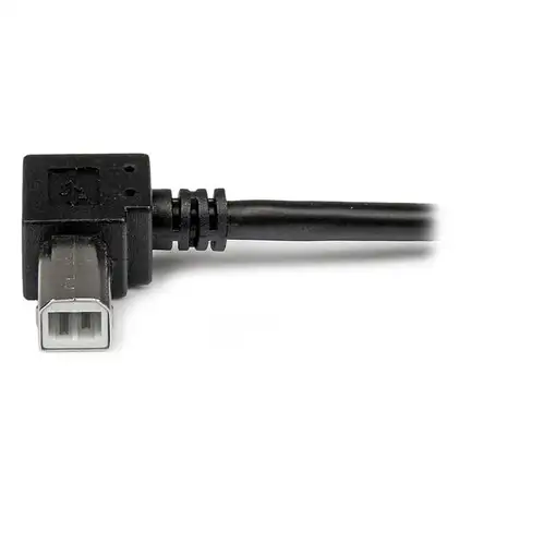 StarTech.com Cable Adaptador USB 2m para Impresora Acodado - 1x USB A Macho - 1x U