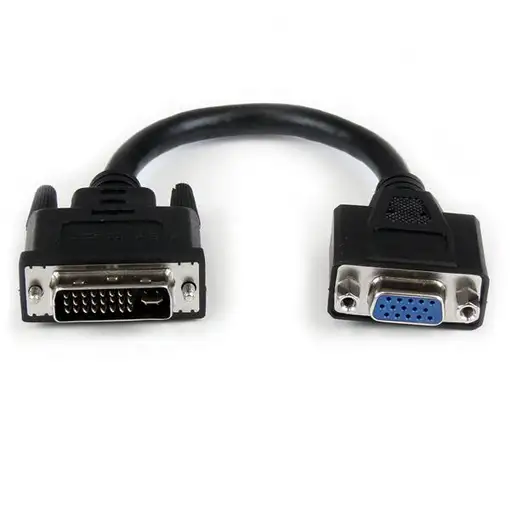 StarTech.com Adaptador Conversor de 20cm DVI-I a VGA - DVI-I Macho - HD15 Hembra -