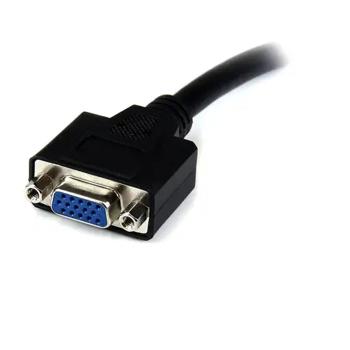 StarTech.com Adaptador Conversor de 20cm DVI-I a VGA - DVI-I Macho - HD15 Hembra -