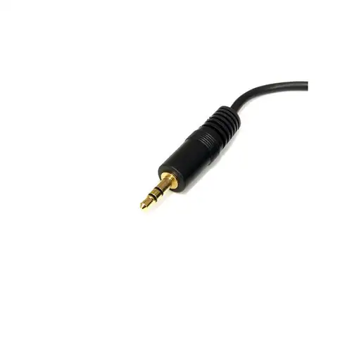 StarTech.com 6ft 3.5mm cable de audio 1,8 m 3,5mm Negro