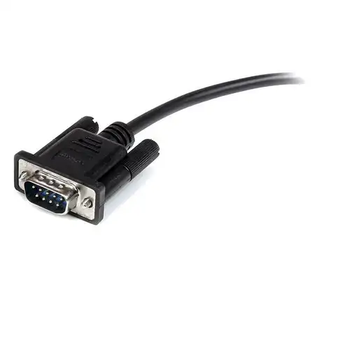 StarTech.com Cable 50cm Extensión Directo Straight Through Serie Serial RS232