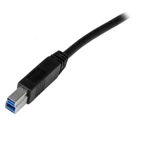 StarTech.com Cable Certificado 1m USB 3.0 Super Speed USB B Macho a USB A Macho