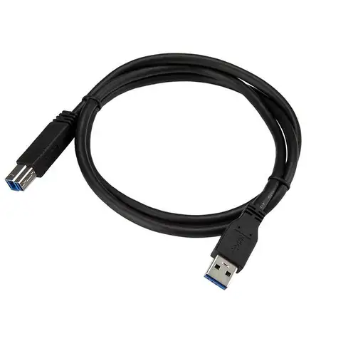StarTech.com Cable Certificado 1m USB 3.0 Super Speed USB B Macho a USB A Macho