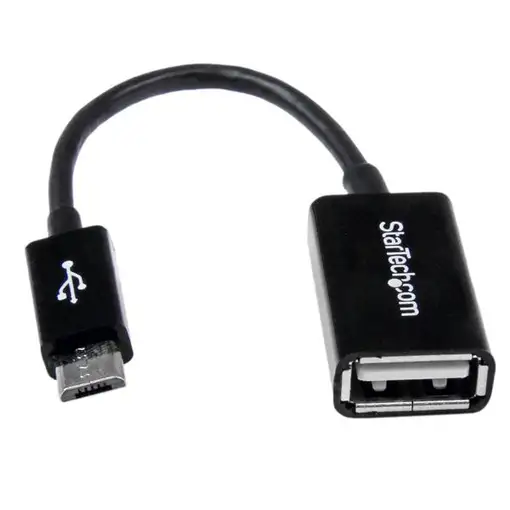 StarTech.com Cable Adaptador de 12cm Micro USB Macho a USB A Hembra OTG StarTech.com Cable Adaptador de 12cm Micro USB Macho a USB A Hembra OTG