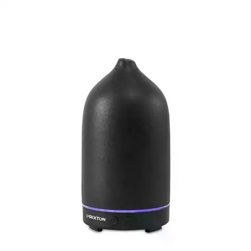 Humidificador Zen Negro PRIXTON (5W - 5 modos pulverización - 7 colores luz LED) Humidificador Zen Negro PRIXTON (5W - 5 modos pulverización - 7 colores luz LED)