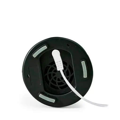Humidificador Zen Negro PRIXTON (5W - 5 modos pulverización - 7 colores luz LED)