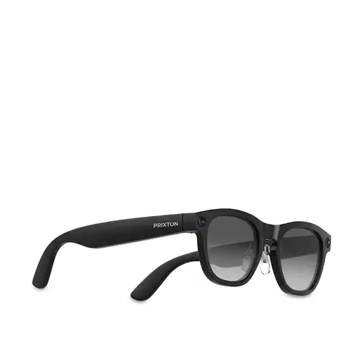 Gafas Inteligentes IRIS Negras PRIXTON (Traductor IA - Estabilización - Bluetooth)